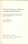 Finite Element Method in Engineering Science