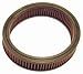 K&N ENGINEERING E-2790 Air Filter; Round; H-2.180 in.; ID-8.5 in.; OD-10.5 in.;