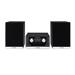 Pure Sirocco 550 Hi-Fi-System (Internetradio, DAB/DAB+/UKW-Radio, CD-Player, Dock f�r iPod/ iPhone, 80 Watt RMS, USB) schwarz