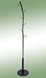 Black Metal Purse Hat Stand Coat Rack Hatrack Halltree
