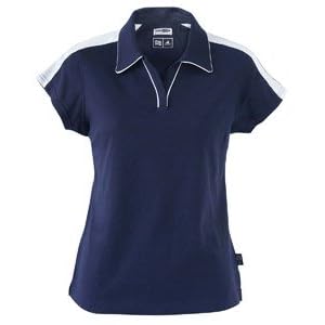 Buy A44 Adidas Golf Ladies Climalite Colorblock Polo by adidas