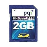 PQI 2GB 2 GB High-Speed 133X Secure Digital SD Card