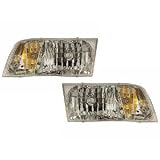 FOrd Crown Victoria Headlights OE Style Replacement Headlamps Driver/Passenge…