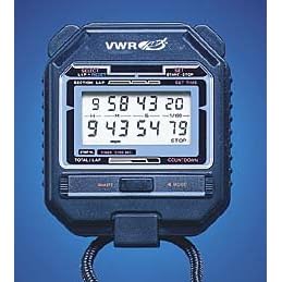 VWR STOPWATCH/REPEAT TIMER UNV - VWR Universal Stopwatch/Repeat Timer - Model 62374-000 - Each