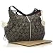 Babymel Amanda Strollerstrap Diaper Bag - Black Twist Print
