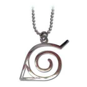 Click here to buy Naruto: Konoha (Leaf Village) Symbol Anime Cosplay Necklace GE7774 by GE Animation.