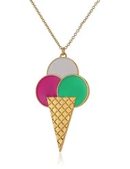kate spade new york "Sweet Treat" Ice Cream Pendant Necklace, 32"