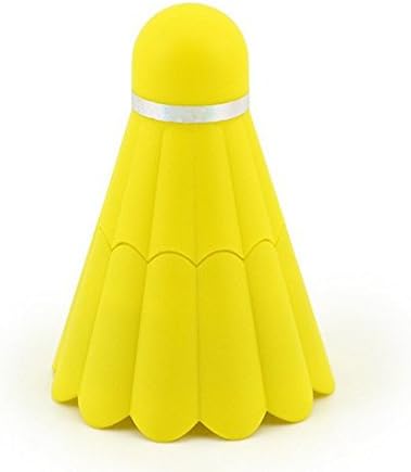 Cute Innovative Mini Handheld Portable USB Badminton Shape Aire Cooler Fan for Indoor $ Outdoor (Yellow)