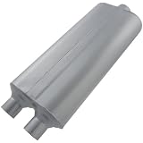 Flowmaster 524703 70 Series Muffler - 2.25" Dual In / 3.00" Center Out - Mild Sound