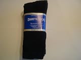 Diabetic CREW Socks Ladies , sock size 9-11, 1 dozen Pairs Navy Blue