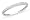 1/10 Carat Diamond 14K White Gold Anniversary Band