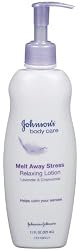 Johnson's Body Care, Melt Away Stress Lavender & Chamomile Lotion, 11-Ounce Pump Bottles  (Pack of 4)