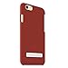 Seidio SURFACE with Metal Kickstand Case for iPhone 6 ONLY [Slim Protection] - Retail Packaging - Garnet Red