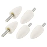 uxcell 軸付き砥石 マウントポイント 金属ハンク 研削マウント 研磨工具 砥粒研削 研磨マウント