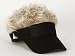 Flair Hair w/ Fake Blond Hair & Black Golf Visor - NEW