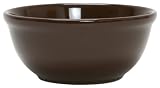 COLORcode Soup Cereal Bowl, Dark Chocolate, Set of 4