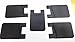 Cell Phone Card Holder for Back of Phone Case. Silicone Stick On Pocket Wallet for iPhone, Android & Other Flat Surfaces (Black 5 Pack)