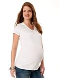 Motherhood Maternity: Short Sleeve V-neck Maternity T Shirt