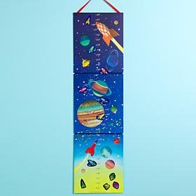 Childrens Toyshop  Toys : Space Growth Chart