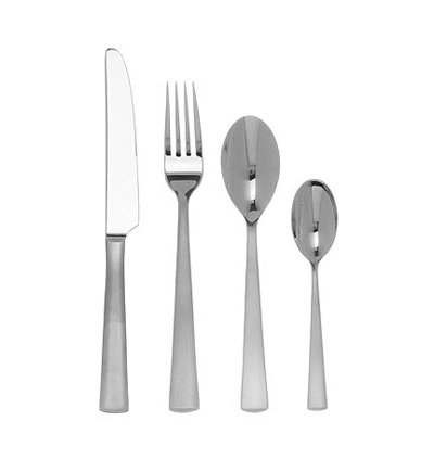 16 Piece Brushed Manjaro Cutlery Set