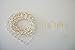 Roller and Roman Shade Beaded Chain Cord Repair kit 5' feet (Off White)