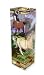 Horse Frolick Stained Glass Vase