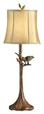Woodlands Perched Bird Tree Table Lamp
