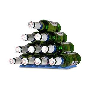 Fridge Monkey - Bottle and Can Stacker (Blue)