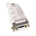 8-Outlet Surge Protector, Phoneline, Coaxial, 8' Power Cord - White