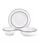 kate spade Library Lane Platinum Pasta Bowl/Rim Soup