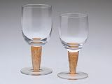 Denby Fire/Caramel Glassware White Wine Glass