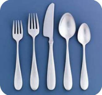 Dansk Classique Stainless-Steel Dinner Fork
