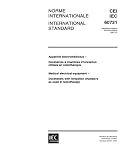IEC 60731 Ed. 2.0 b:1997, Medical electrical equipment - Dosimeters with ionization chambers as used in radiotherapy