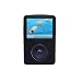 Premium Silicone Skin Case Cover Kit with Belt Clip - Sports Armband - Screen Protector - for Sansa Fuze 2gb 4gb 8gb, BLACK