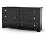 IMAGE OF Dresser in Solid Black - South Shore Furniture - 3170010