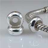 Sterling Silver Rubber Stopper