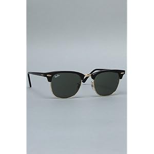 Ray Ban The 49mm Clubmaster Sunglasses in Ebony,Sunglasses for Unisex