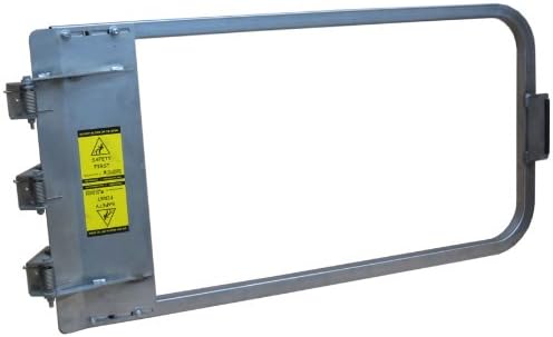 PS DOORS LSG-44-SS Ladder Safety Gate Mild Carbon Steel, Stainless Steel, Fits Opening 42-3/4" to 46-1/2", Each