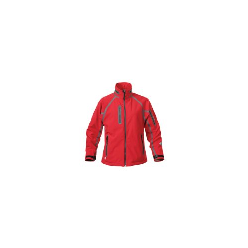 STORMTECH STORMTECH WATERPROOF BONDED SHELL >> SM,SPORT RED / GRANITE