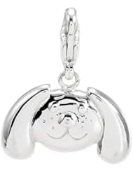 Sterling Silver Floppy Ear Dog Charm