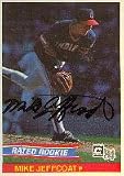 Mike Jeffcoat, Cleveland Indians Autographed Card