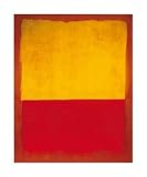 Produkt-Bild: Kunstdruck / Poster: Mark Rothko, No. 12 (Red And Yellow), 100 x 120