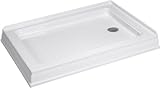 DreamLine SHTR-1034482-00 Quad Shower Enclosure Tray, Right-hand drain, White