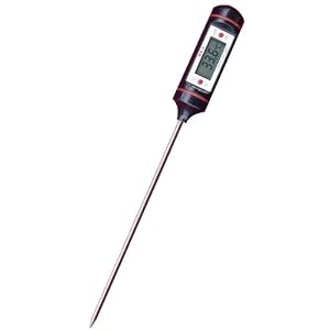 Super-fast Water-resistant Food and Commercial Digital Pocket Thermometer – Up to 572°f [300°c]