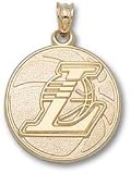 Los Angeles Lakers Basketball 3/4 Charm/Pendant