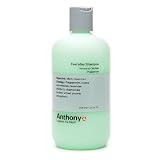 Anthony Logistics for Men Everyday Shampoo, Normal to Oily Hair, Peppermint 12 oz (340 g)