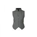 Steppweste Damen Weste grau Reitweste