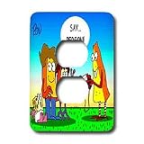 Londons Times Funny Food Coffee other Digestibles - Cheese Photographers - Light Switch Covers - 2 plug outlet cover