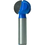Round Carving Router Bit 1/2 x 1/2 Used for Routing, carving, rounding over, milling, moulding, beading, coving, dove tailing, plunge cutting and flush trimming., with Hand Held or Table Router 31nC68nTnoL. SL160 Round Carving Router Bit 1/2 x 1/2 Used for Routing, carving, rounding over, milling, moulding, beading, coving, dove tailing, plunge cutting and flush trimming., with Hand Held or Table Router