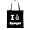 www.spargelsalat.com - Baumwolltasche Tasche - I like Spargel